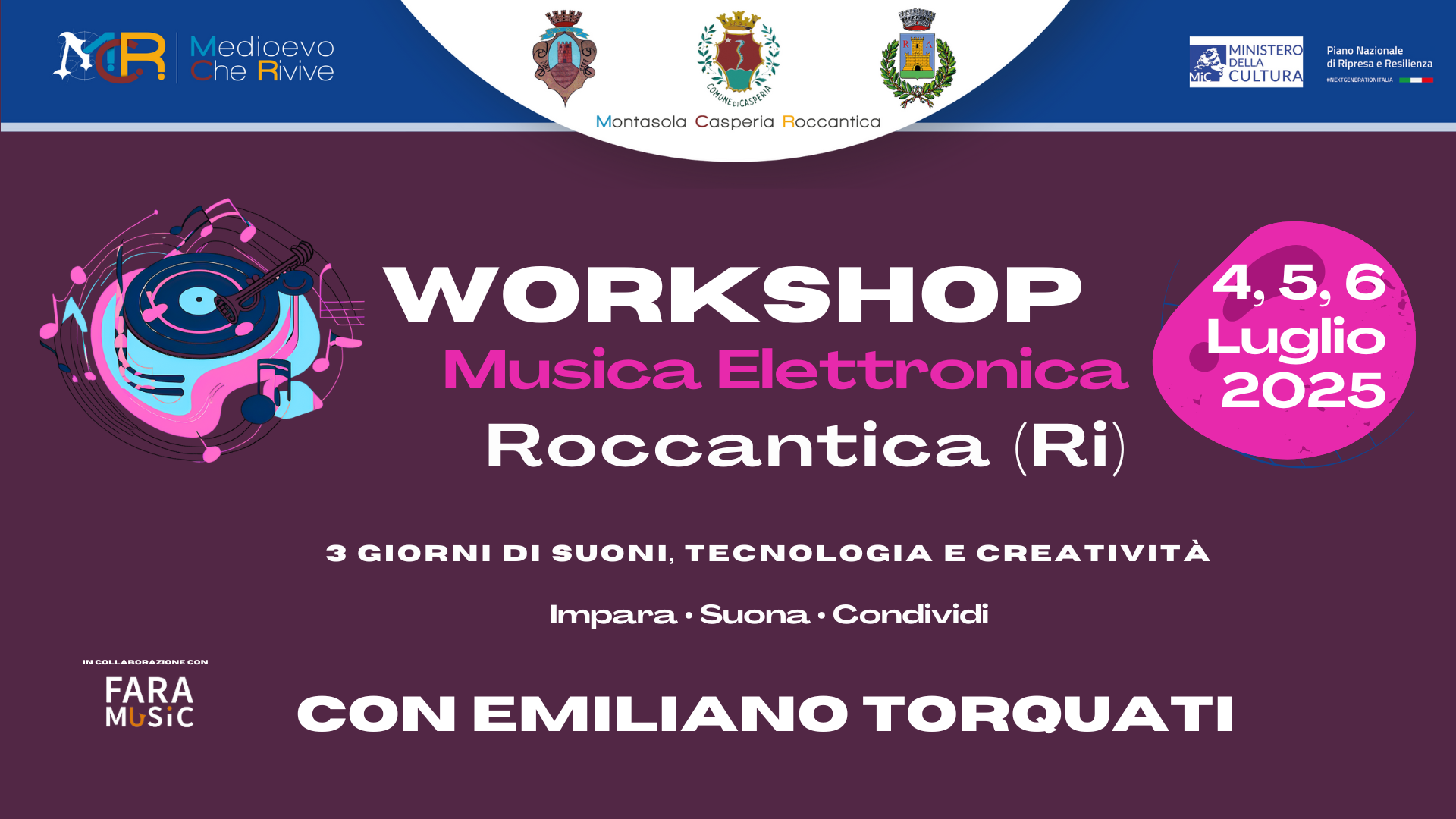 Workshop di Musica Elettronica